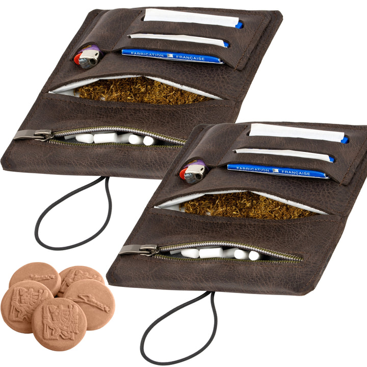 2x Sintra Drehertasche & 5er Set Tabakbefeuchter