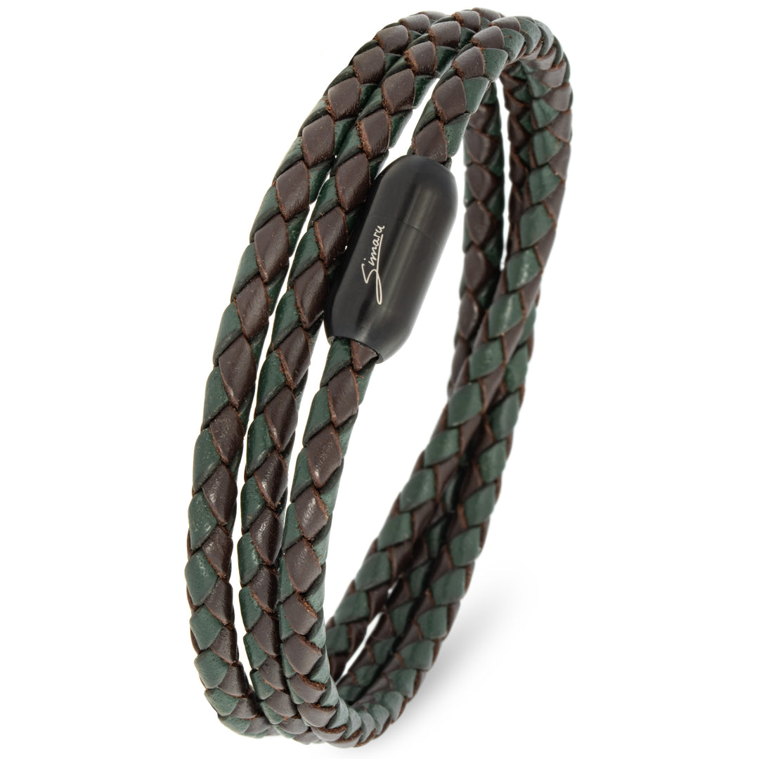 Leder Wickelarmband SAGSAI
