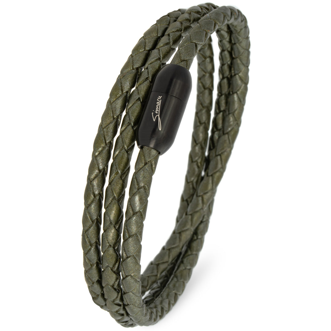 Wickelarmband aus Leder ALTAISIK