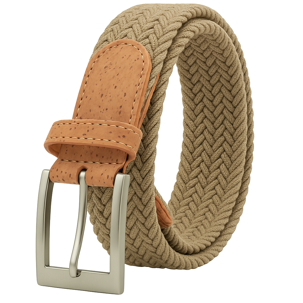 Stoffgürtel mit Kork