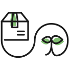 Grafik ökologische Verpackung