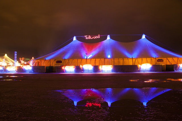 Tollwood Winterfestival auf der Theresienwiese in München