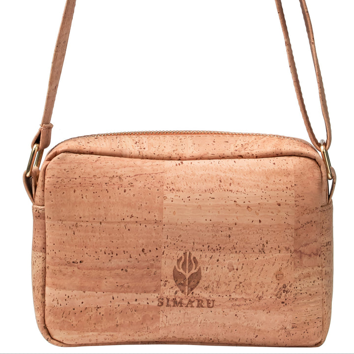 Kork-Handtasche Mini Box Bag