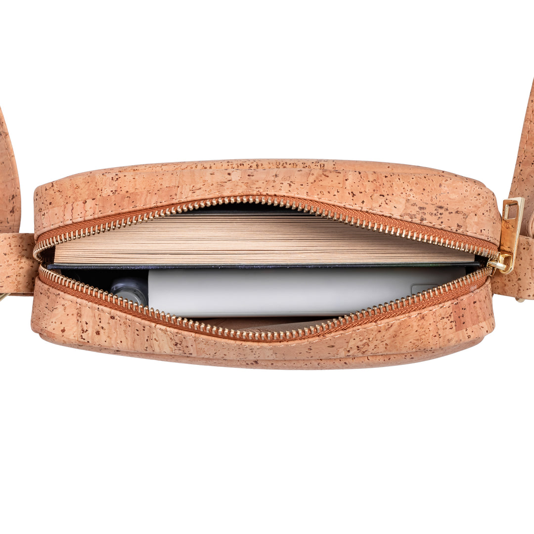 Kork-Handtasche Mini Box Bag