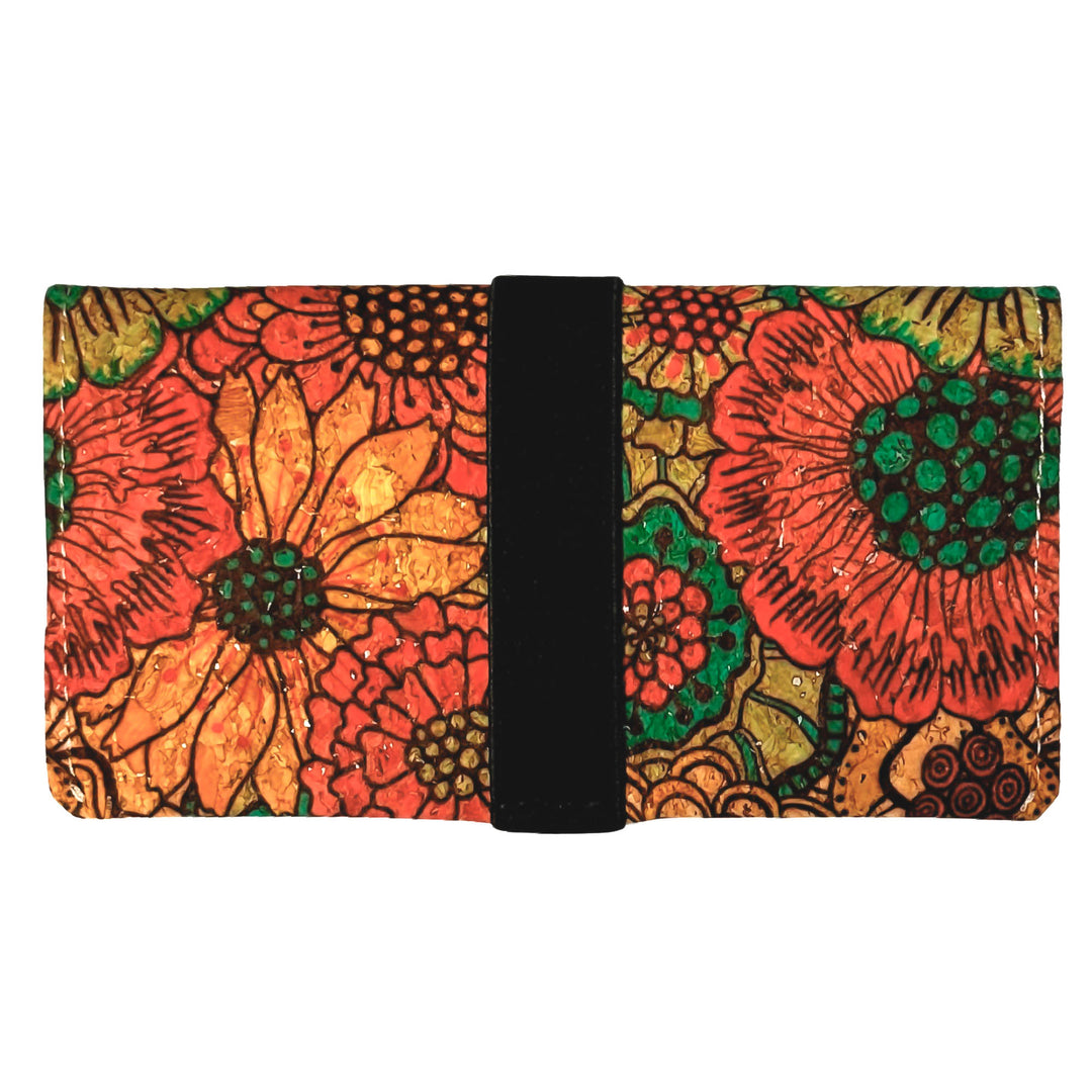 Kork-Tabaktasche Lisboa mit Print