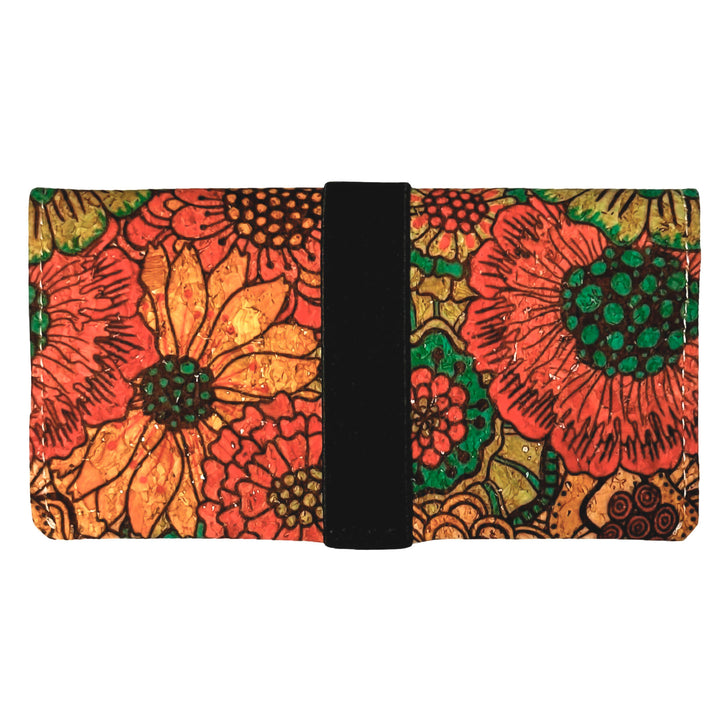 Kork-Tabaktasche Lisboa mit Print