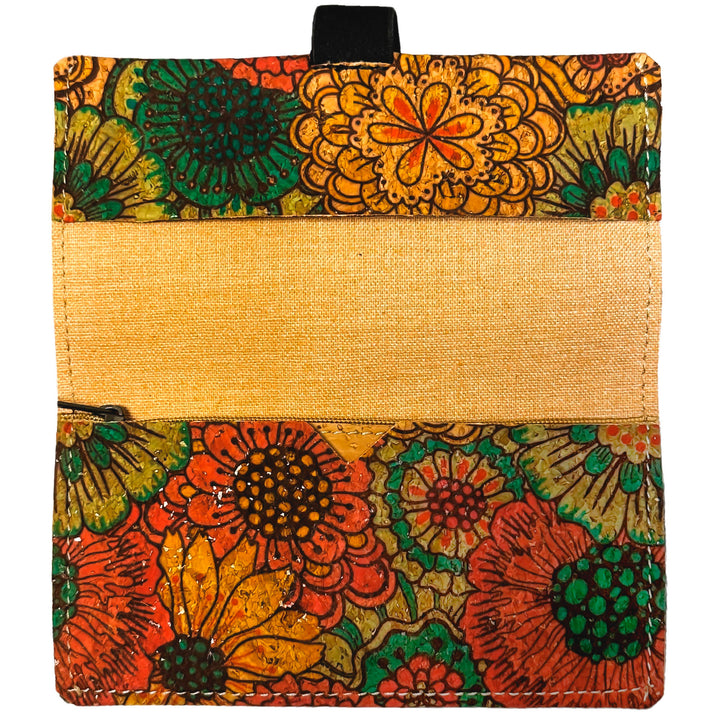 Kork-Tabaktasche Lisboa mit Print