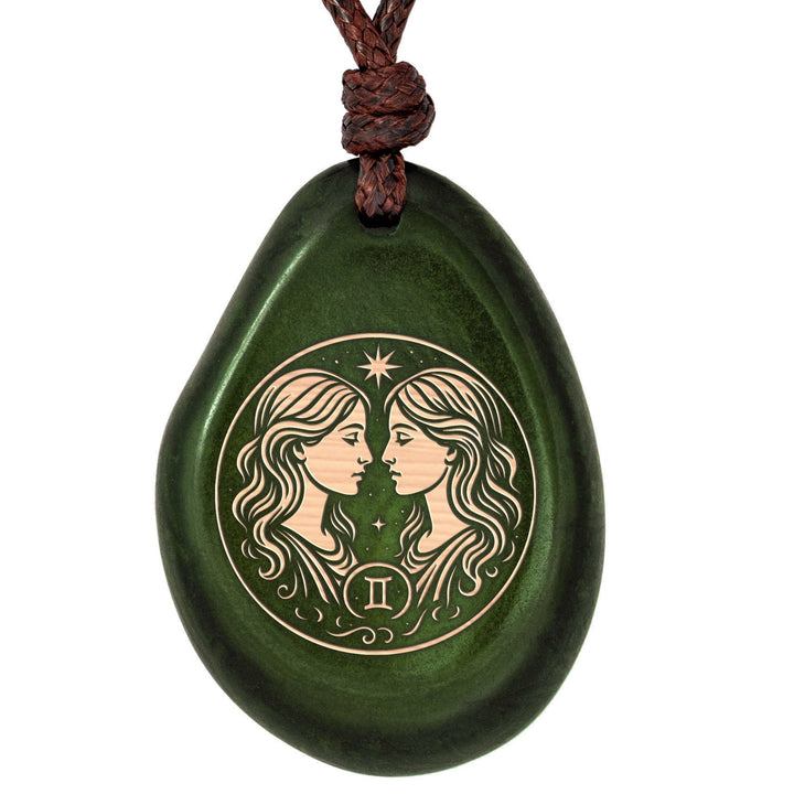 GRÜN Sternzeichen Amulett