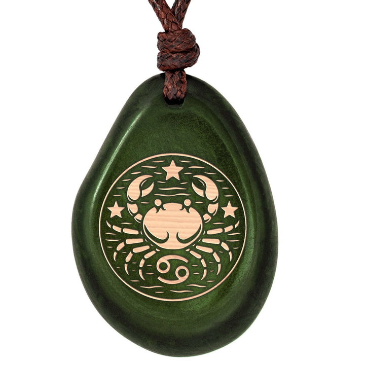 GRÜN Sternzeichen Amulett