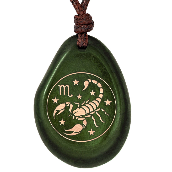 GRÜN Sternzeichen Amulett