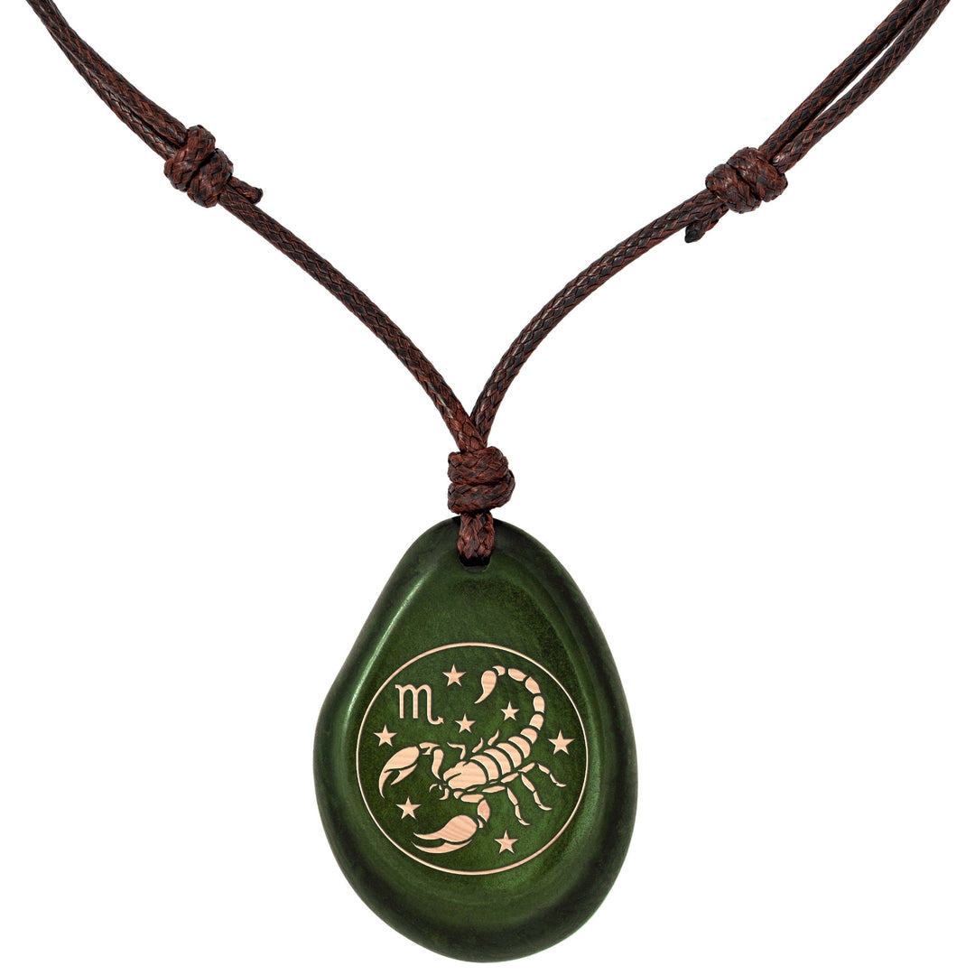 GRÜN Sternzeichen Amulett