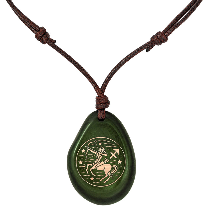 GRÜN Sternzeichen Amulett