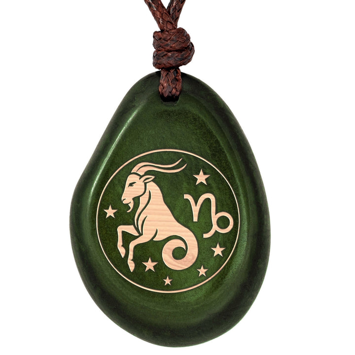GRÜN Sternzeichen Amulett