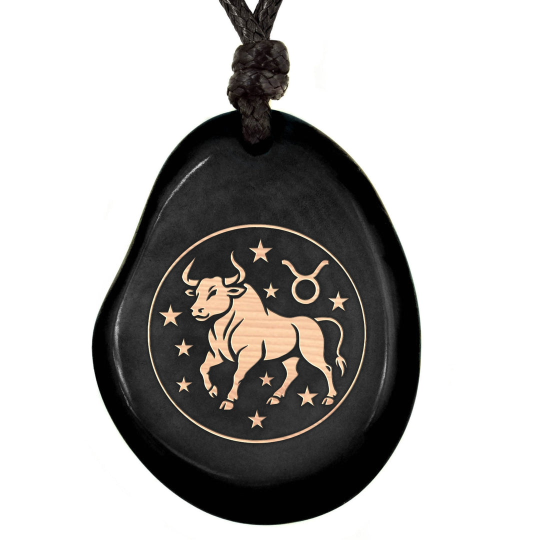 SCHWARZ-Sternzeichen Amulett-Model Parent
