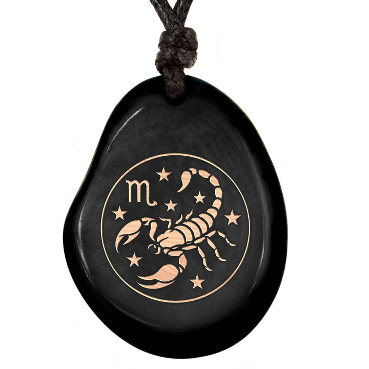 SCHWARZ-Sternzeichen Amulett-Model Parent