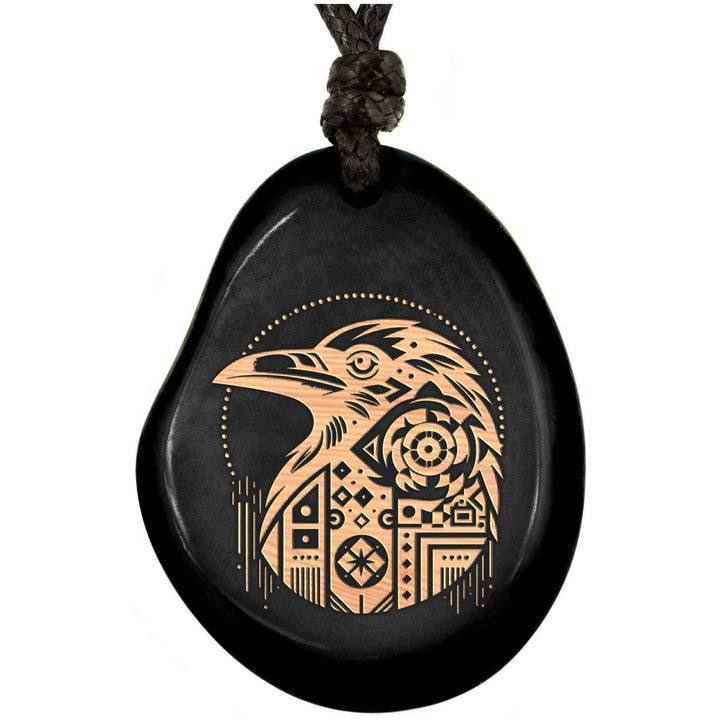 SCHWARZE Kette aus Taguanuss