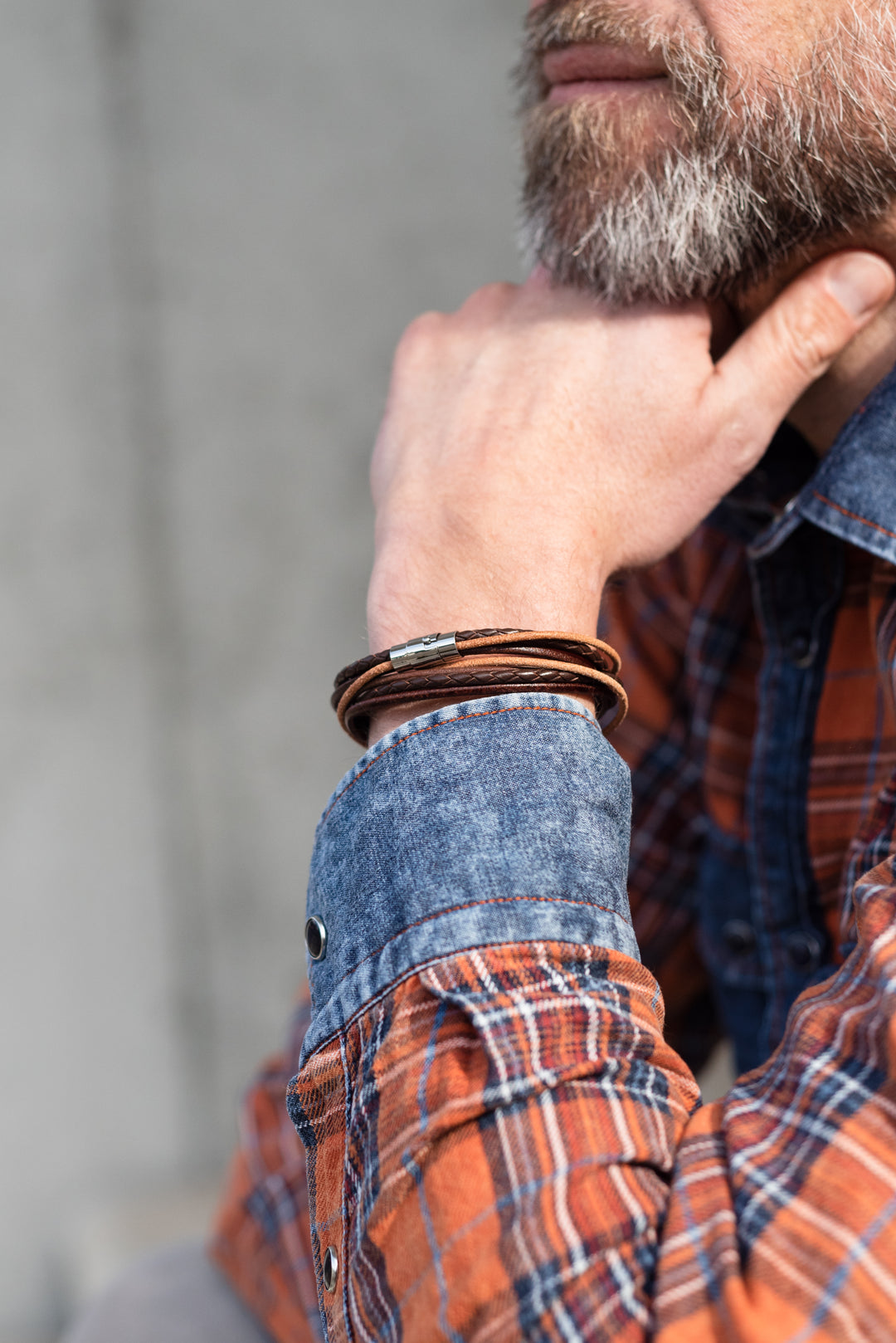 Chivay leather bracelet