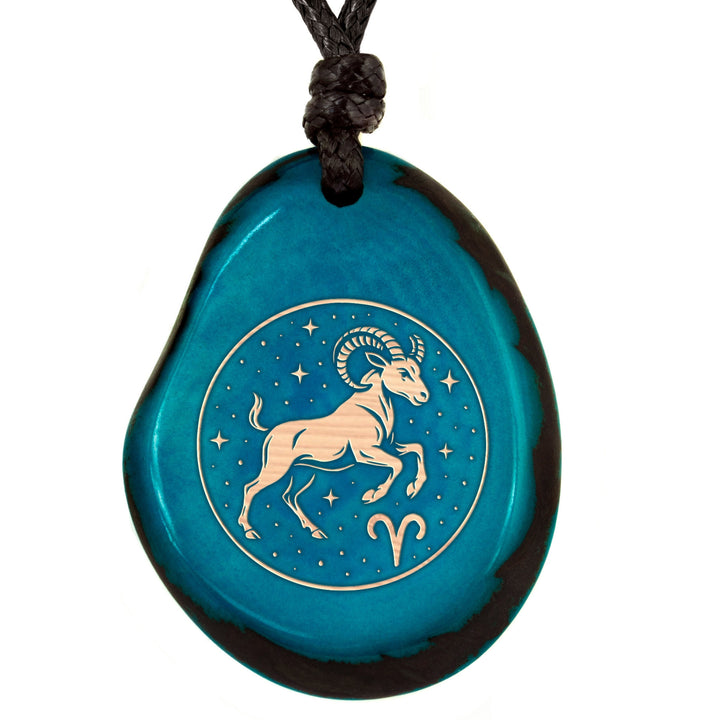 TÜRKIS-Sternzeichen Amulett-Model Parent