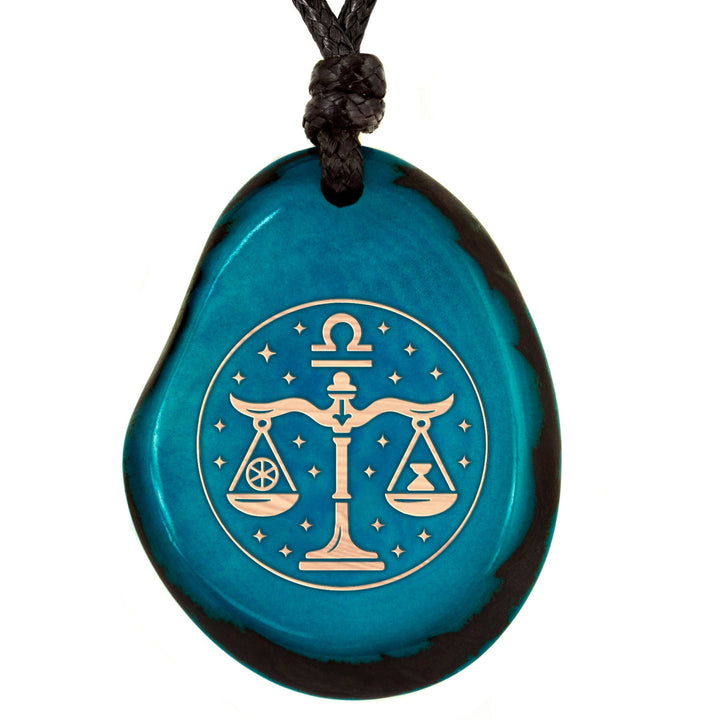 TÜRKIS-Sternzeichen Amulett-Model Parent