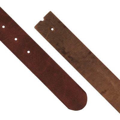 Lederriemen 3,5cm braun-used