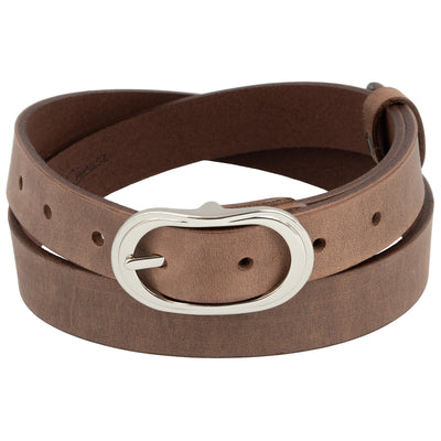 CURITIBA leather belt 2,5cm