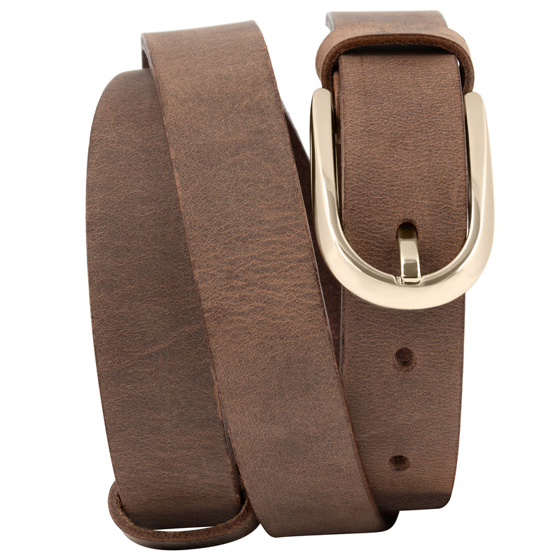 MANAUS leather belt 2,5cm
