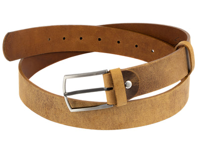 Premium leather belt for men 35mm Marseille