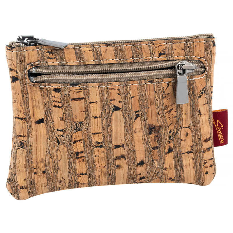 Key case with 2 key rings and money pocket
