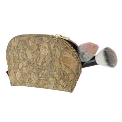 Cork makeup bag / cosmetic bag